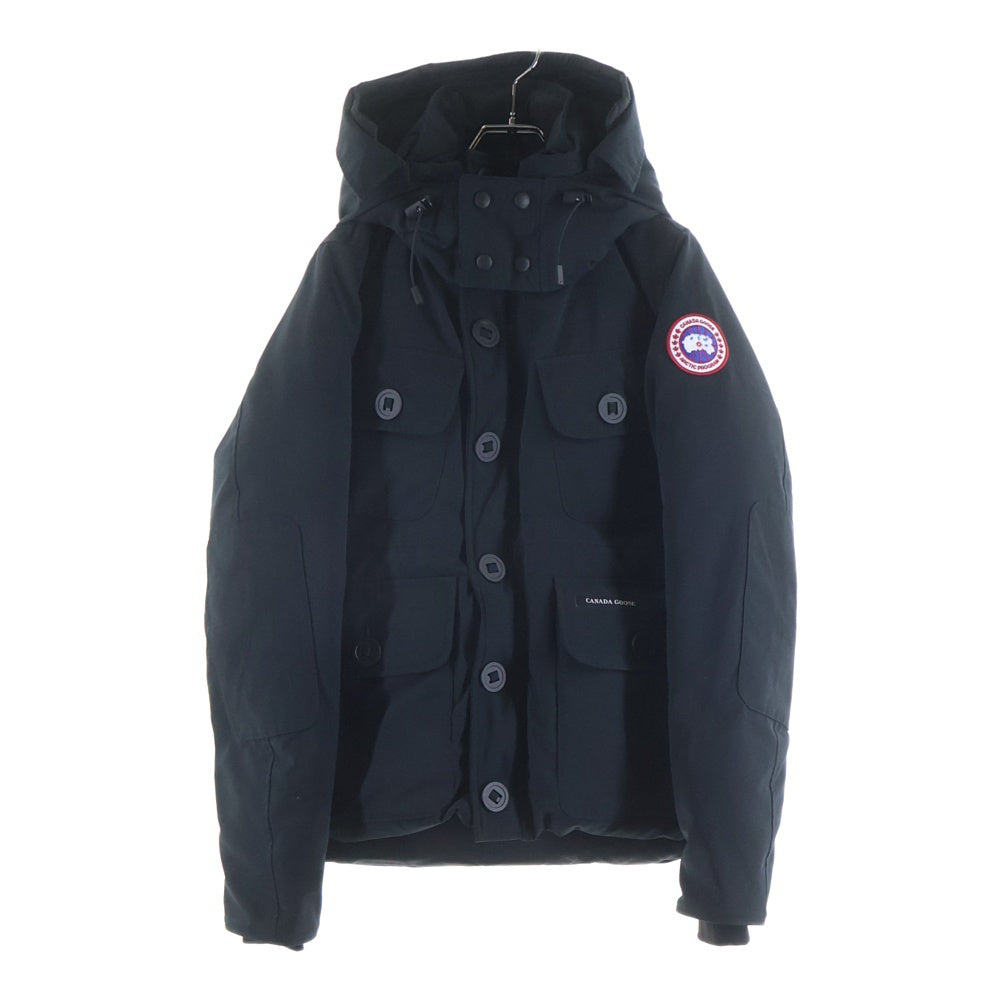 CANADA GOOSE(カナダグース) RUSSELL PARKA ラッセル フーデッド ダウンジャケット パーカー ブラック 2301MJ