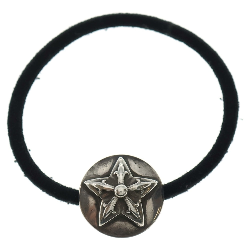 CHROME HEARTS(クロムハーツ) HAIRBAND スターボール ヘアバンド ヘアゴムコンチョ シルバー BCA409