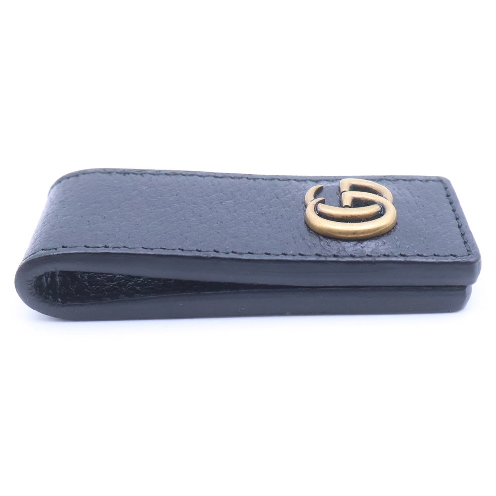 限定1点】 GUCCI グッチ マネークリップ 財布 ブラック メンズ 小物