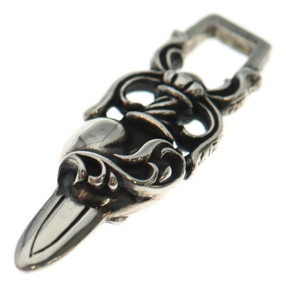 CHROME HEARTS(クロムハーツ) DAGGER HEART ダガーハート ペンダントトップ シルバー BCA243