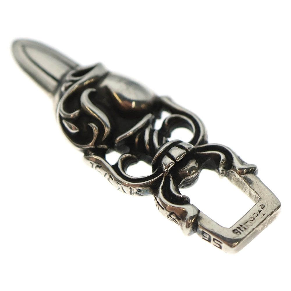 CHROME HEARTS(クロムハーツ) DAGGER HEART ダガーハート ペンダントトップ シルバー BCA243