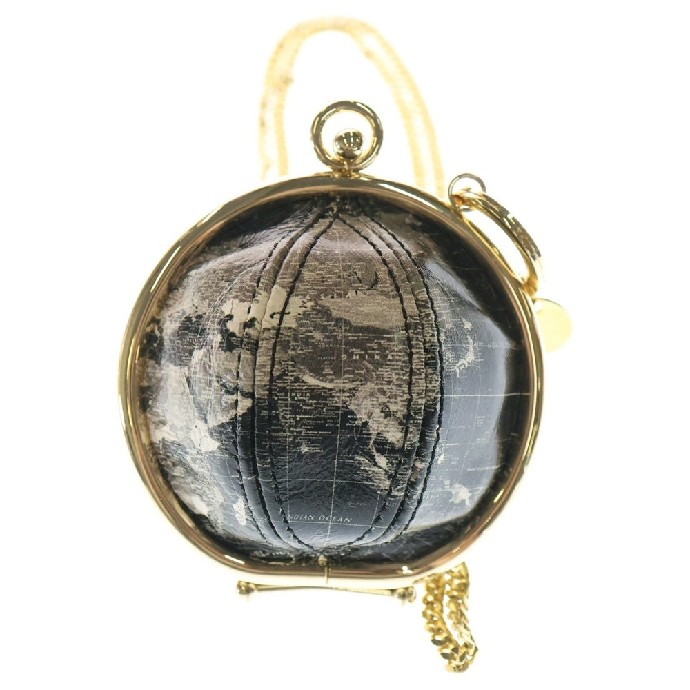 Sacai(サカイ) 20SS 地球儀型 ミニショルダーバッグ ブラック/ゴールド レディース