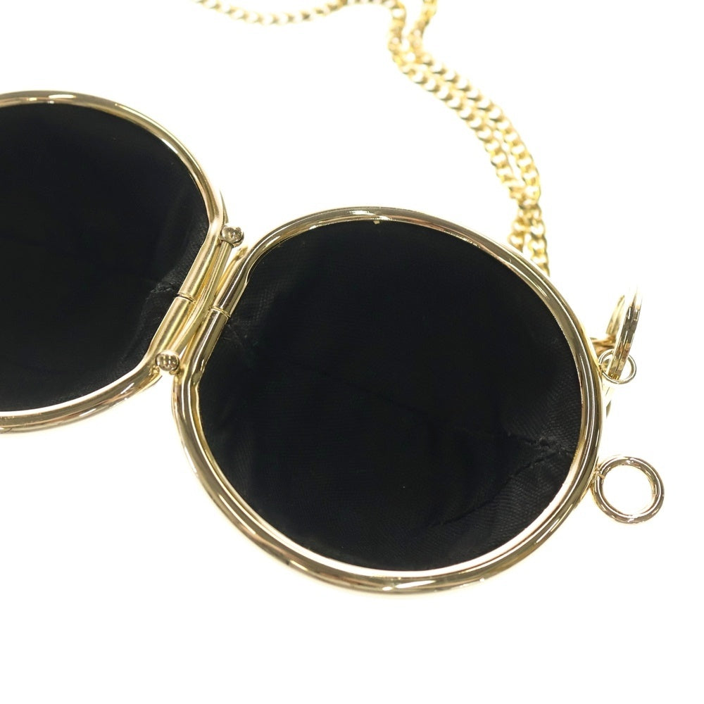 Sacai(サカイ) 20SS 地球儀型 ミニショルダーバッグ ブラック/ゴールド レディース