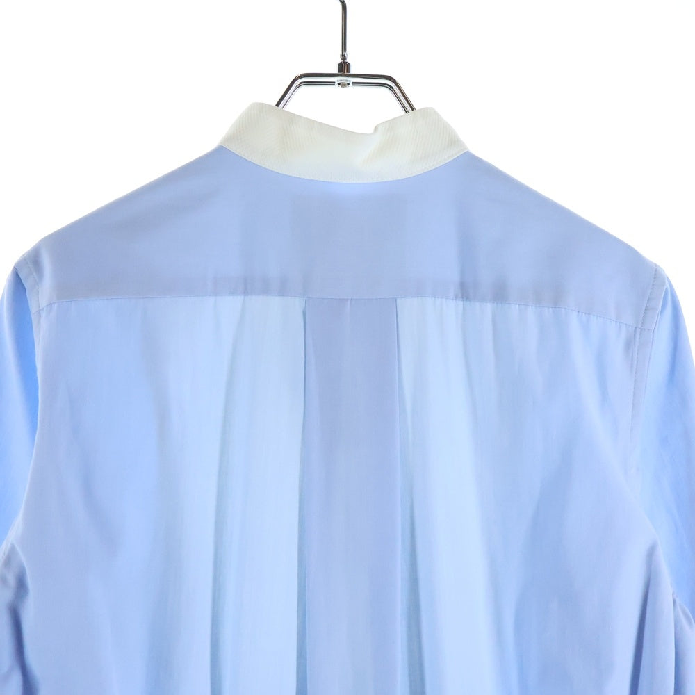 Sacai(サカイ) 13SS シャツ ワンピース ベージュ/ブルー レディース 13-01897