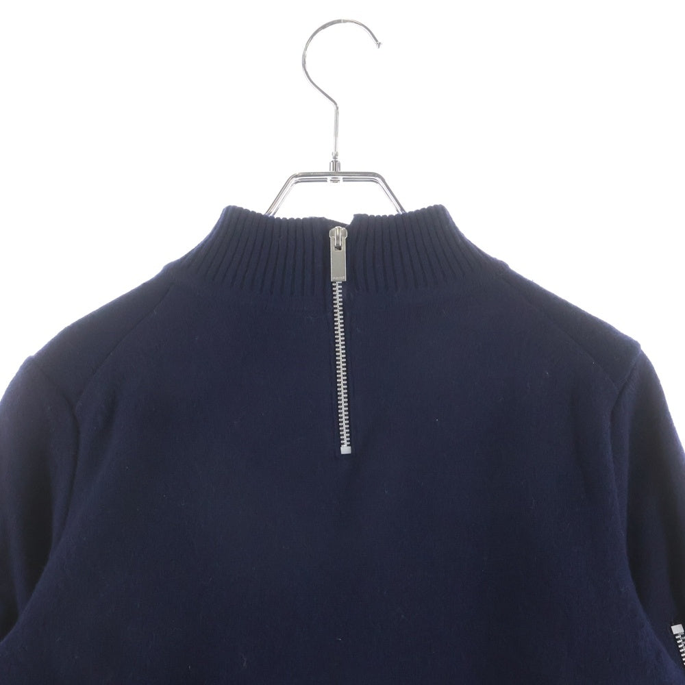 Sacai(サカイ) 16AW デザイナーズ サイドジップ モックネック 長袖