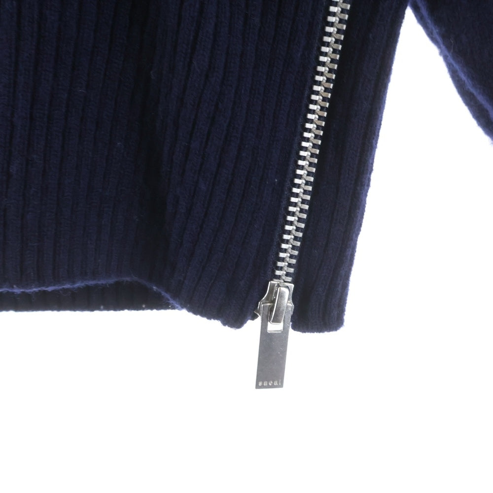 Sacai(サカイ) 16AW デザイナーズ サイドジップ モックネック 長袖