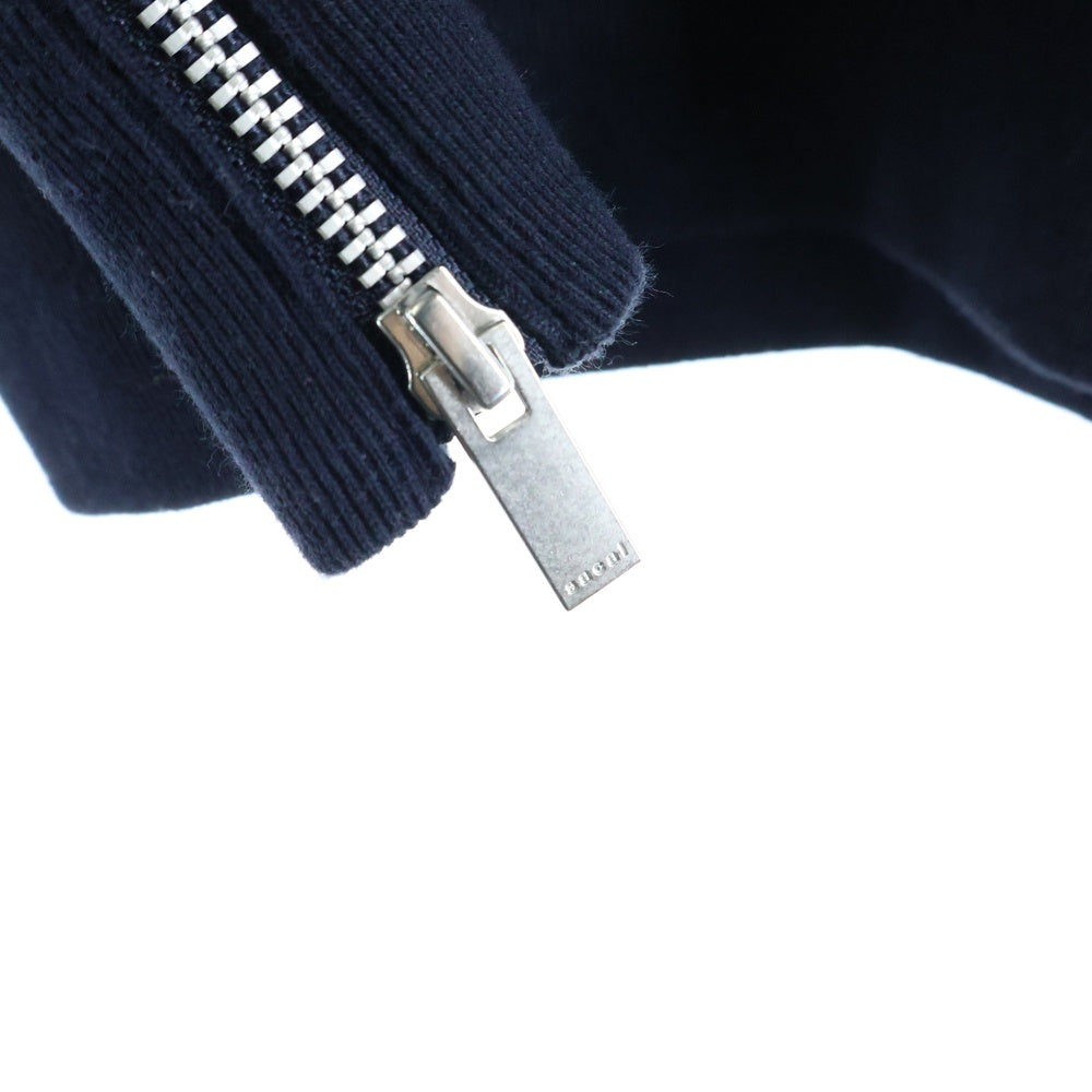 Sacai(サカイ) 18AW エンブレム ロゴ サイドジップ クルーネック 長袖