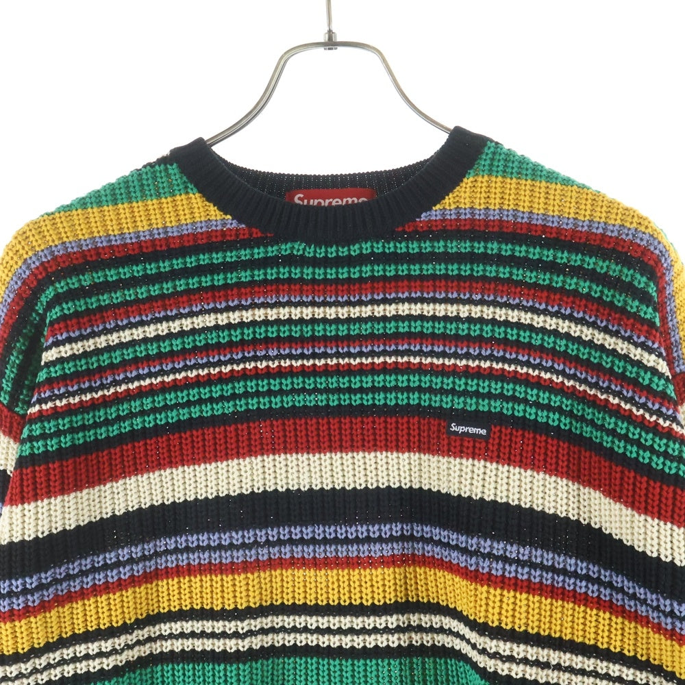 SUPREME(シュプリーム) 23AW Small Box Ribbed Sweater スモールボックスロゴ 長袖リブセーター マルチカラー
