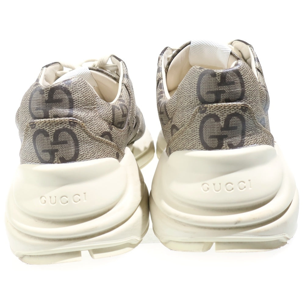 GUCCI(グッチ) RHYTON リフトン GGスプリームローカットスニーカー ブラウン 680870