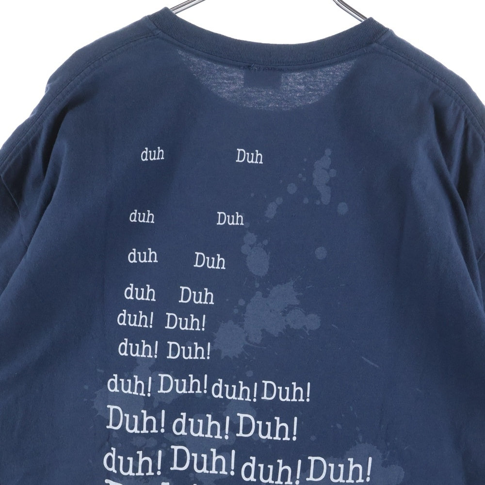 VINTAGE(ヴィンテージ) 90S JAWS ATTACKING TEE ジョーズ アタックキング ムービープリント クルーネック 半袖Tシャツ カットソー ブルー