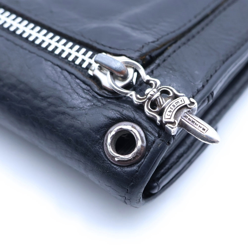 CHROME HEARTS(クロムハーツ) WAVE ウェーブ レザーウォレット 財布