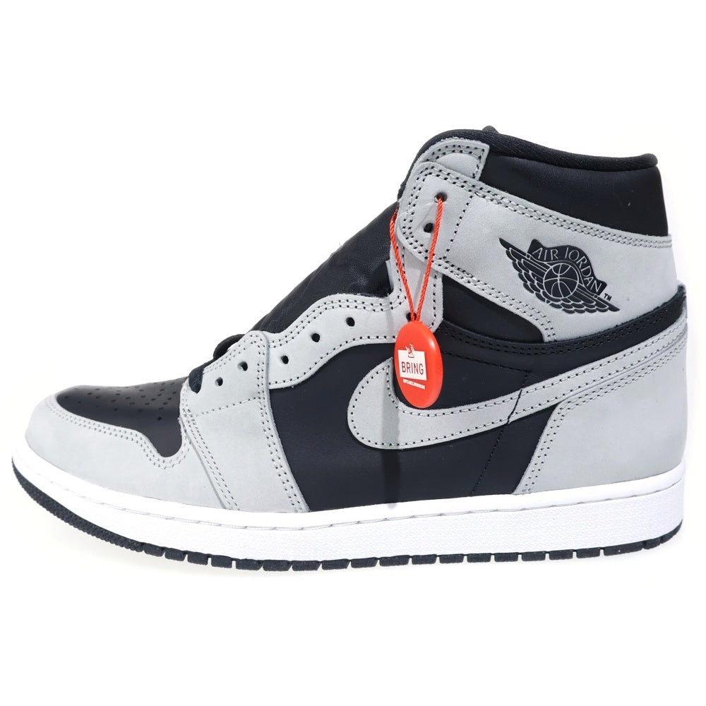 NIKE(ナイキ) Air Jordan 1 High OG Shadow 2.0 エアジョーダン1 OG シャドウ 2.0 ハイカットスニーカー グレー US10/28cm 555088-035