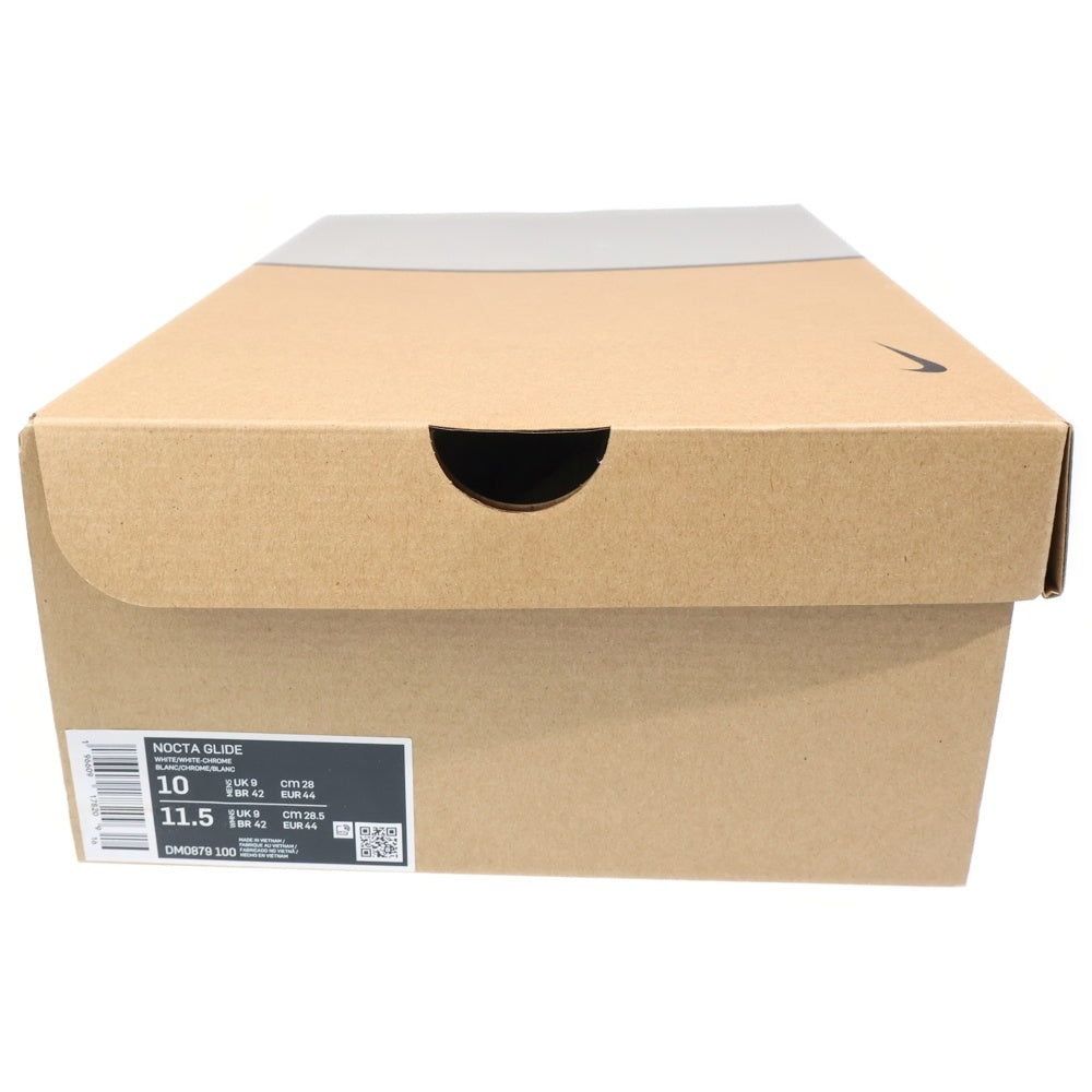 NIKE(ナイキ) ×Drake NOCTA Glide Triple White ドレイク ノクタ グライド ローカットスニーカー ホワイト US10/28cm DM0879-100