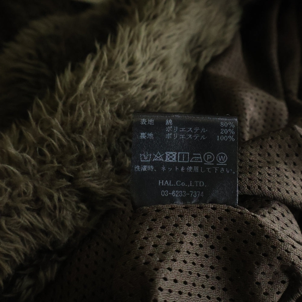 cvtvlist(カタリスト) 23AW MICRO BOA HOODIE マイクロボア フーディー プルオーバーパーカー ブラウン 2301010102