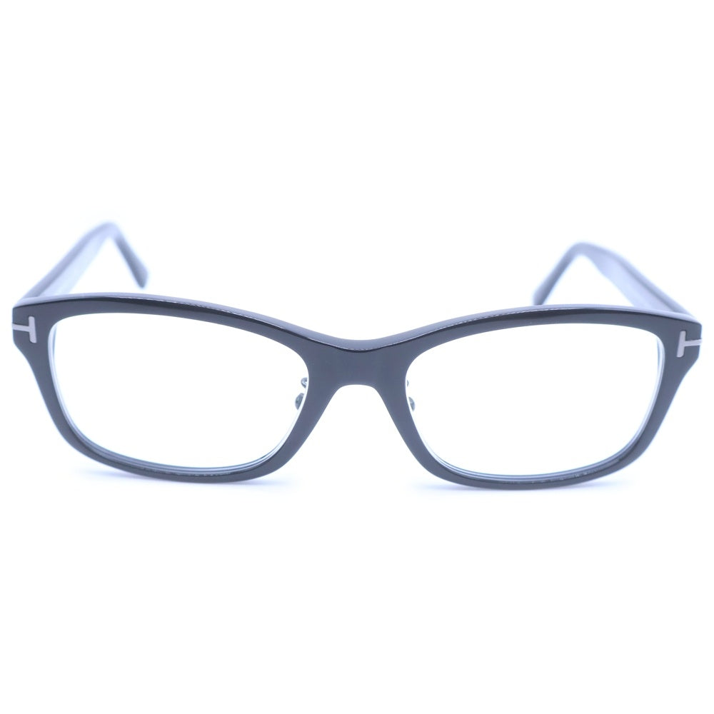 TOM FORD(トムフォード) 日本企画モデル ブラックフレーム スクエア アイウェア 眼鏡 ブラック TF5724-D-B-N 001 度有り