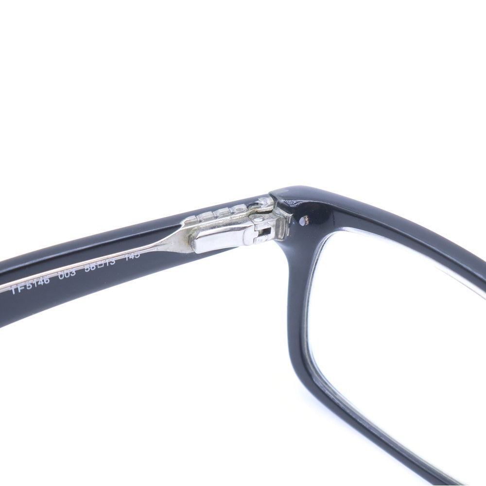 TOM FORD(トムフォード) ブラックフレーム スクエア アイウェア 眼鏡 ブラック F5146 003