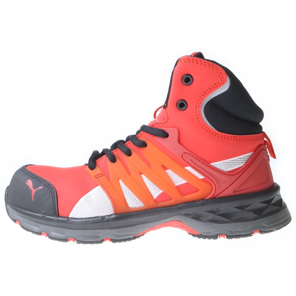 PUMA(プーマ) VELOSITY 2.0 ヴェロシティ2.0 ハイカットスニーカー 安全靴 レッド US8/26cm 301953 34