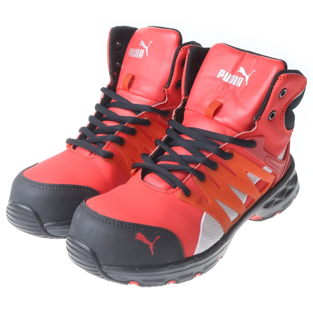 PUMA(プーマ) VELOSITY 2.0 ヴェロシティ2.0 ハイカットスニーカー 安全靴 レッド US8/26cm 301953 34