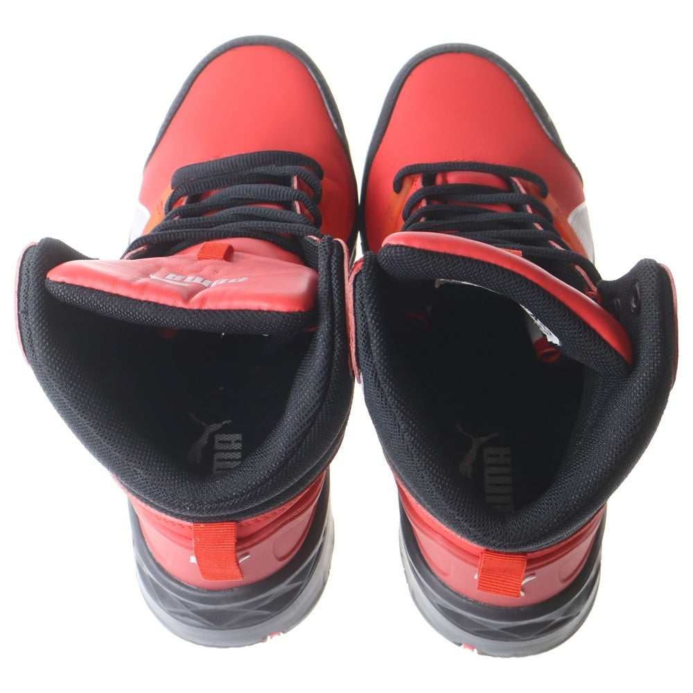 PUMA(プーマ) VELOSITY 2.0 ヴェロシティ2.0 ハイカットスニーカー 安全靴 レッド US8/26cm 301953 34