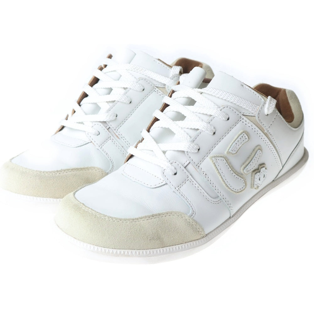 Sangacio(サンガッチョ) ×BRANDALISED ブランダライズド にゅ バンクシー ローカットスニーカー ホワイト US9.5/27.5cm