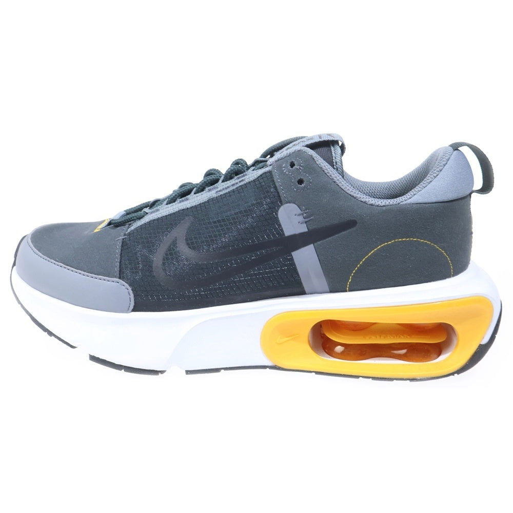 NIKE(ナイキ) AIR MAX INTRLK ANTHRACITE エアマックス インターロック アンスラサイト ローカットスニーカー グレー/イエロー US9/27cm DC5421-002
