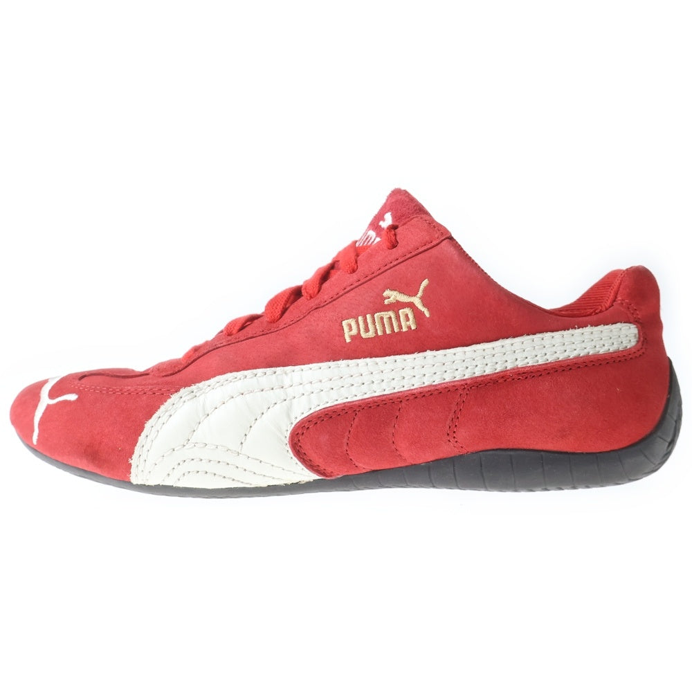 PUMA(プーマ) スピードキャットSD ローカットスニーカー ドライビングシューズ レッド