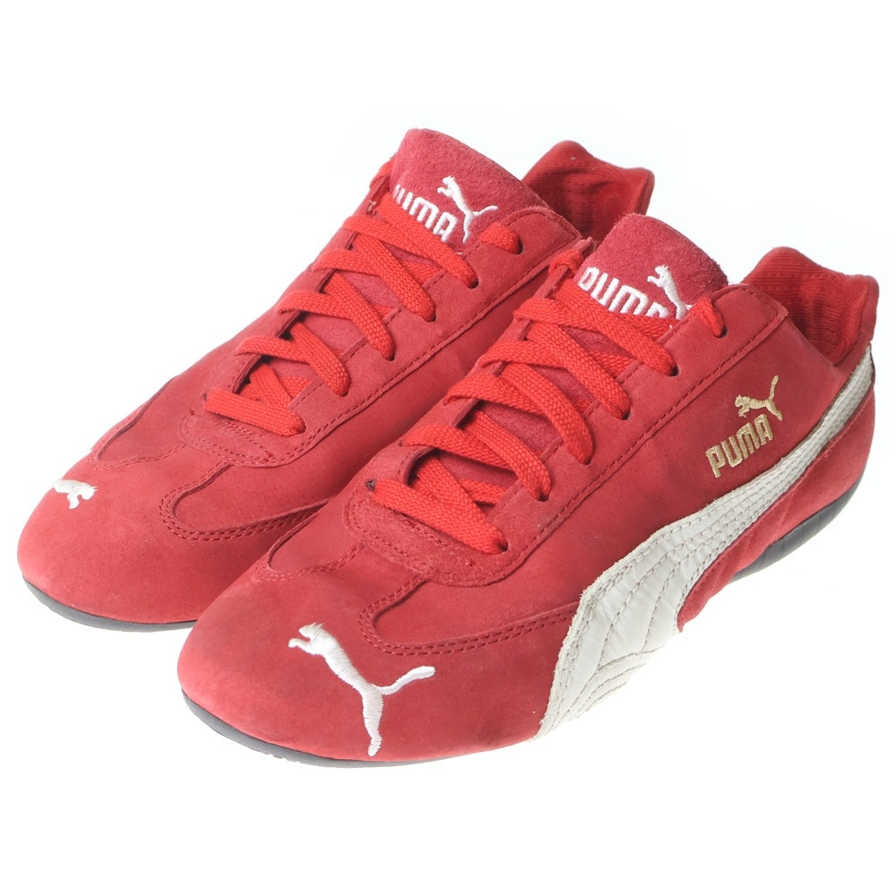 PUMA(プーマ) スピードキャットSD ローカットスニーカー ドライビングシューズ レッド
