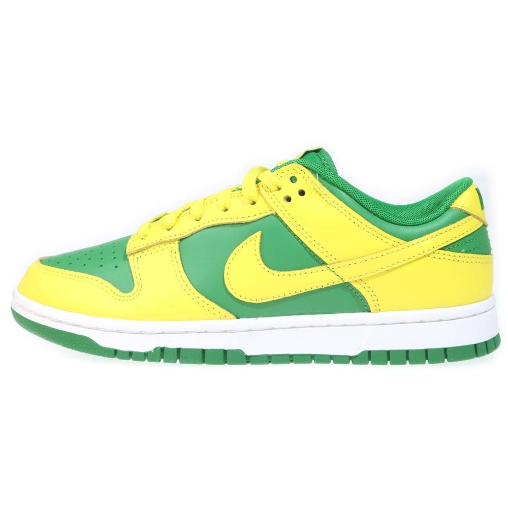 NIKE(ナイキ) DUNK LOW REVERSE BRASIL ダンク リバース ブラジル ローカットスニーカー グリーン/イエロー US8.5/26.5cm DV0833-300