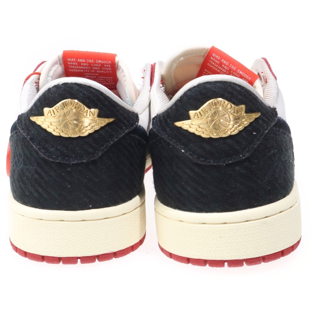 NIKE(ナイキ) ×TROPHY ROOM AIR JORDAN 1 LOW OG トロフィールーム エアジョーダン1 ローカットスニーカー レッド/ブラック US8.5/26.5cm FN0432-100