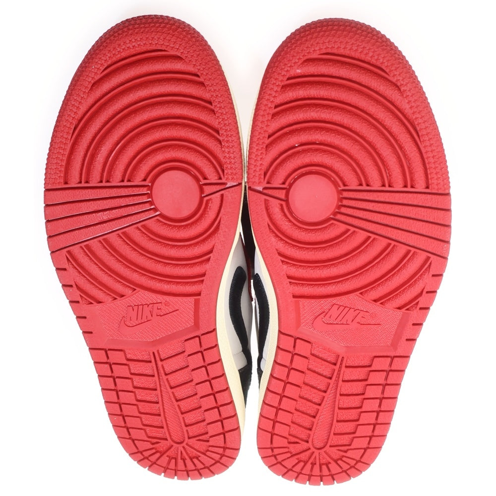 NIKE(ナイキ) ×TROPHY ROOM AIR JORDAN 1 LOW OG トロフィールーム エアジョーダン1 ローカットスニーカー レッド/ブラック US8.5/26.5cm FN0432-100