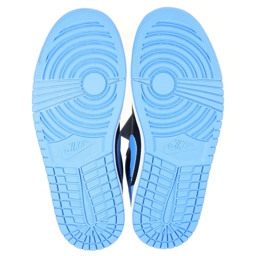 NIKE(ナイキ) AIR JORDAN 1 LOW UNIVERSITY BLUE エアジョーダン1 ローカットスニーカー ユニバーシティブルー ブラック/ブルー US8.5/26.5cm 553558-041