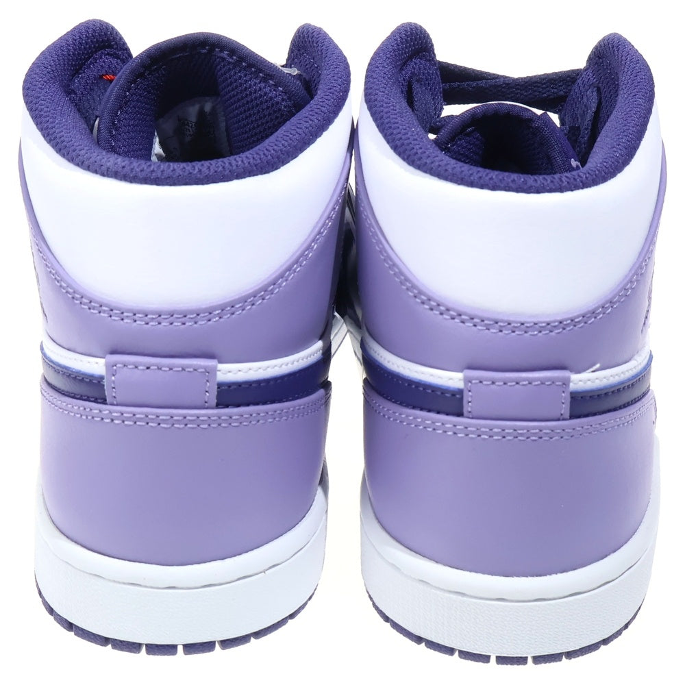 NIKE(ナイキ) AIR JORDAN 1 MID SKY J PURPLE エアジョーダン1 ミッドカットスニーカー スカイパープル ホワイト/パープル US8.5/26.5cm DQ8426-515