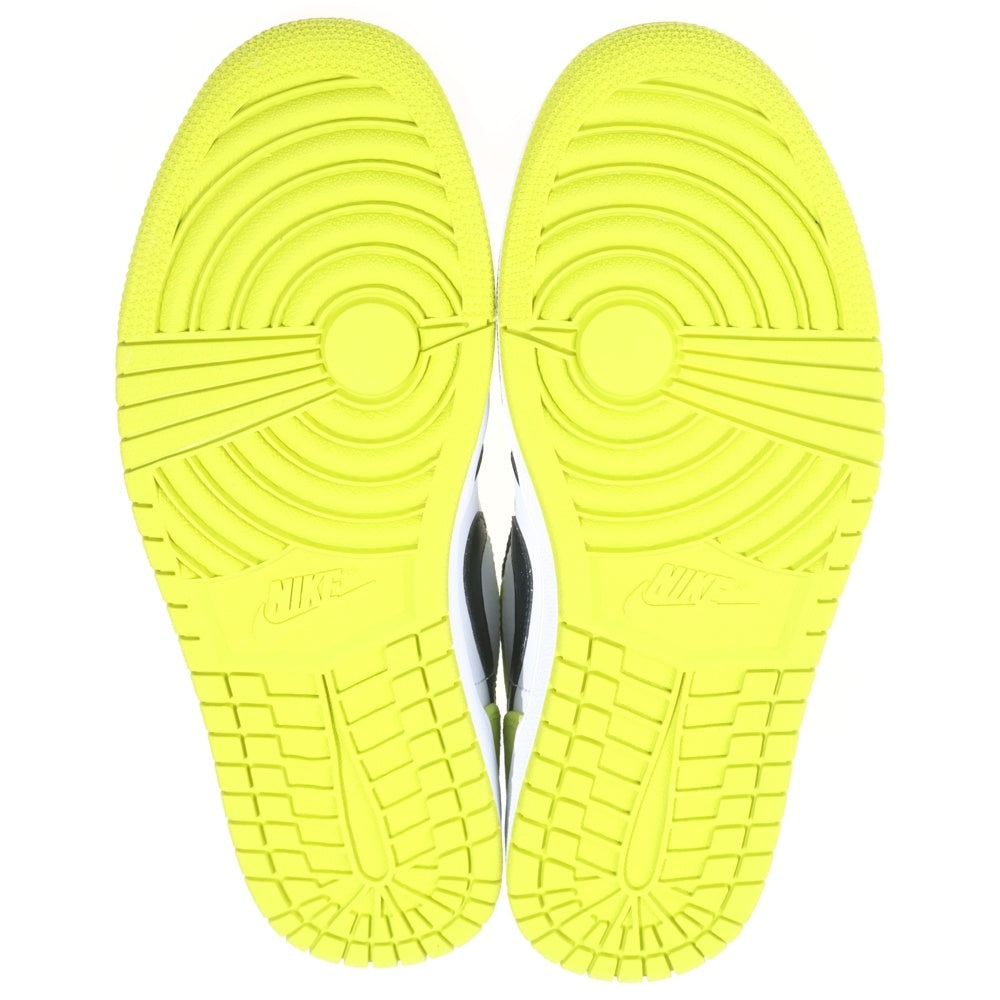 NIKE(ナイキ) AIR JORDAN 1 LOW エアジョーダン1 ローカットスニーカー グリーン/ホワイト US9/27cm CK3022-003