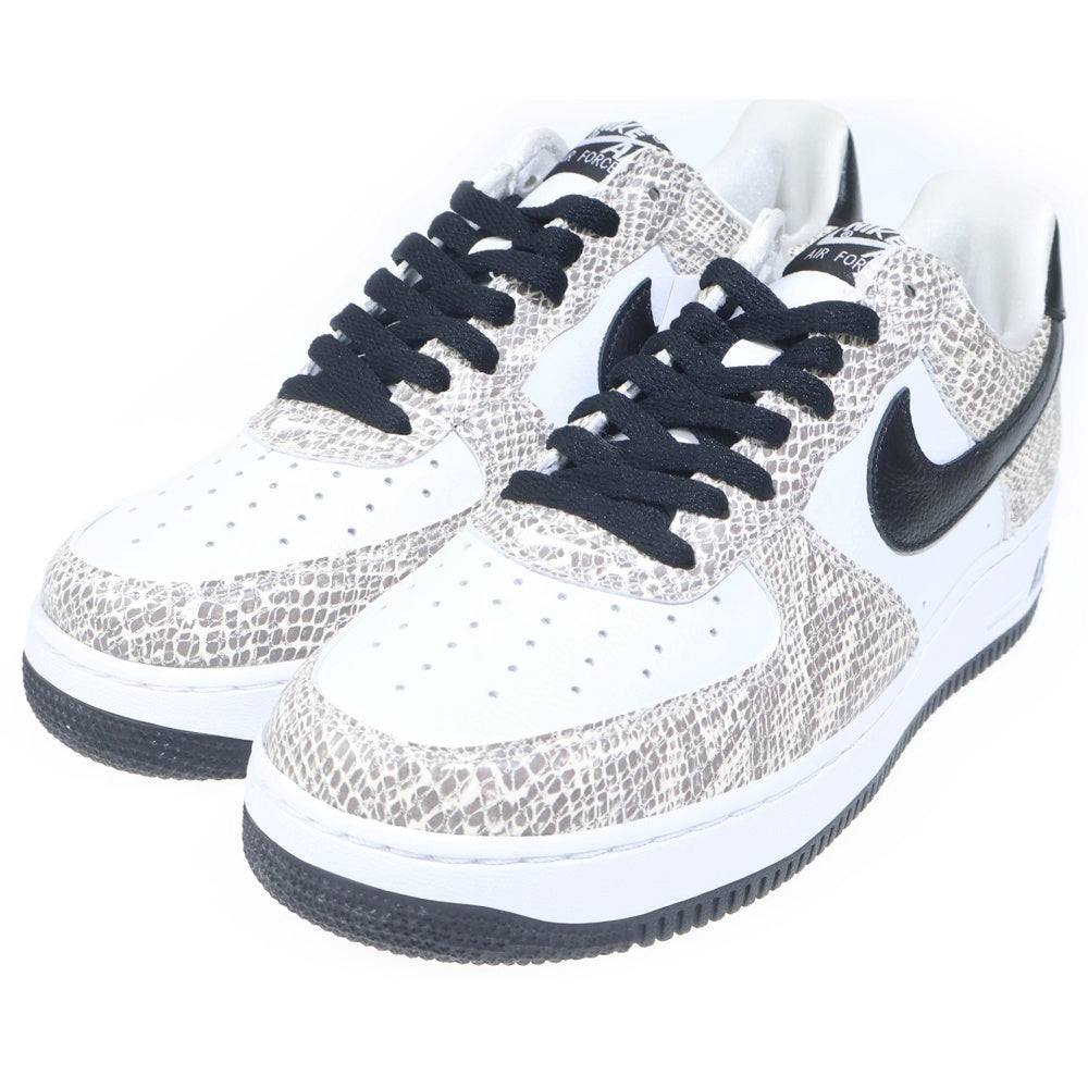 NIKE(ナイキ) AIR FORCE 1 LOW COCOA SNAKE エアフォース1 ロー ココアスネーク ローカットスニーカー ホワイト US9/27cm 845053-104