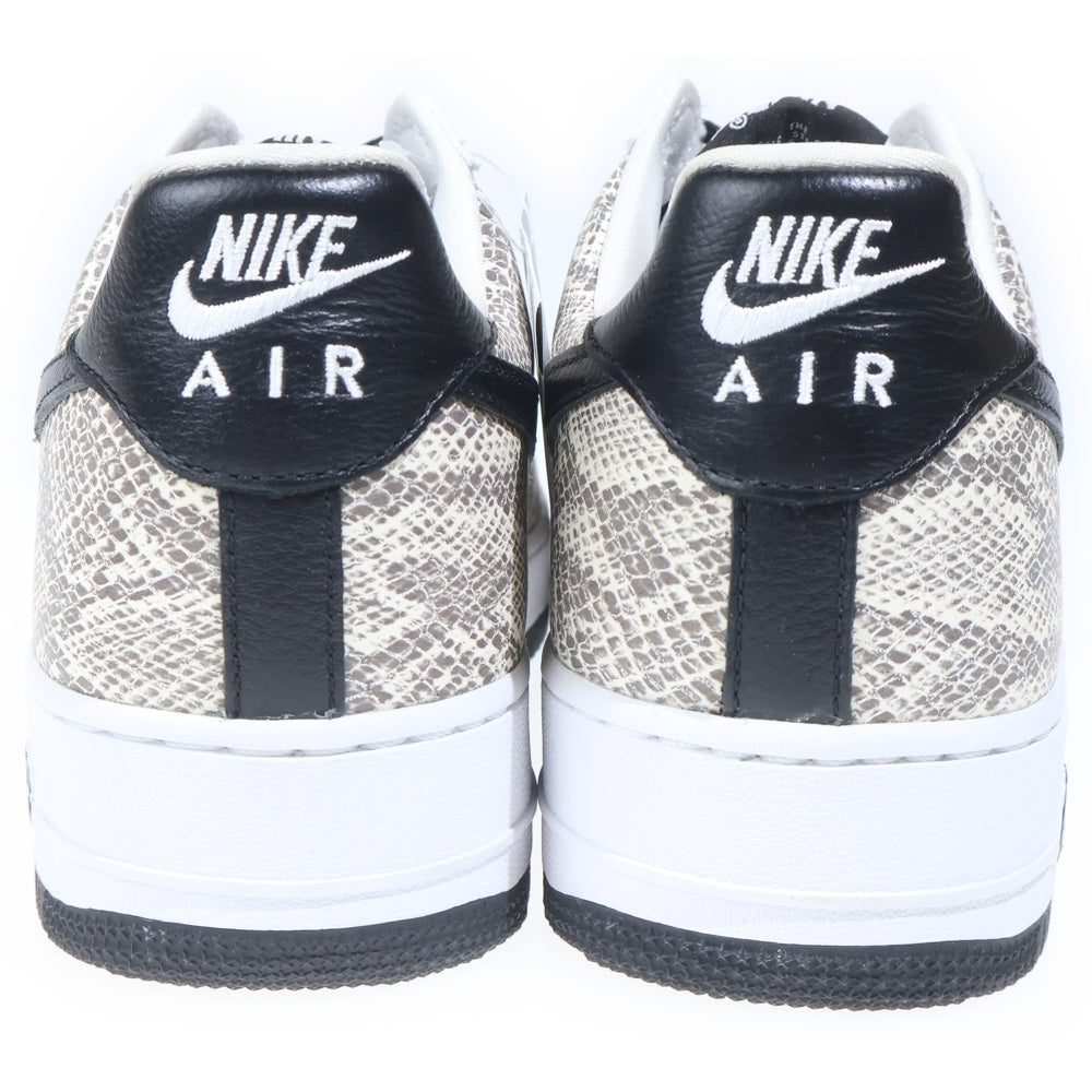 NIKE(ナイキ) AIR FORCE 1 LOW COCOA SNAKE エアフォース1 ロー ココアスネーク ローカットスニーカー ホワイト US9/27cm 845053-104