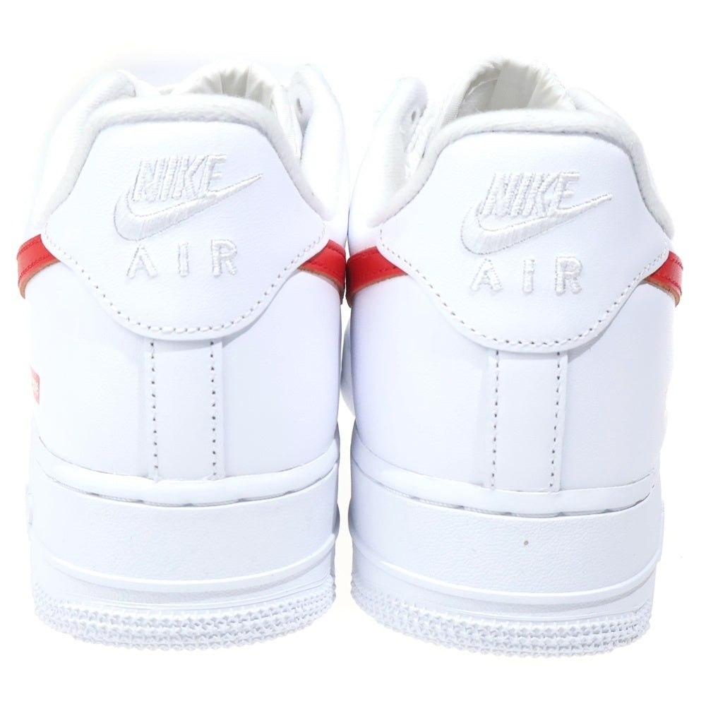 SUPREME(シュプリーム) ×NIKE AIR FORCE 1 LOW CHINA EXCLUSIVE ナイキ エアフォース1 ロー チャイナ エクスクルーシブ ローカットスニーカー ホワイト/レッド US9/27cm CU9225-101
