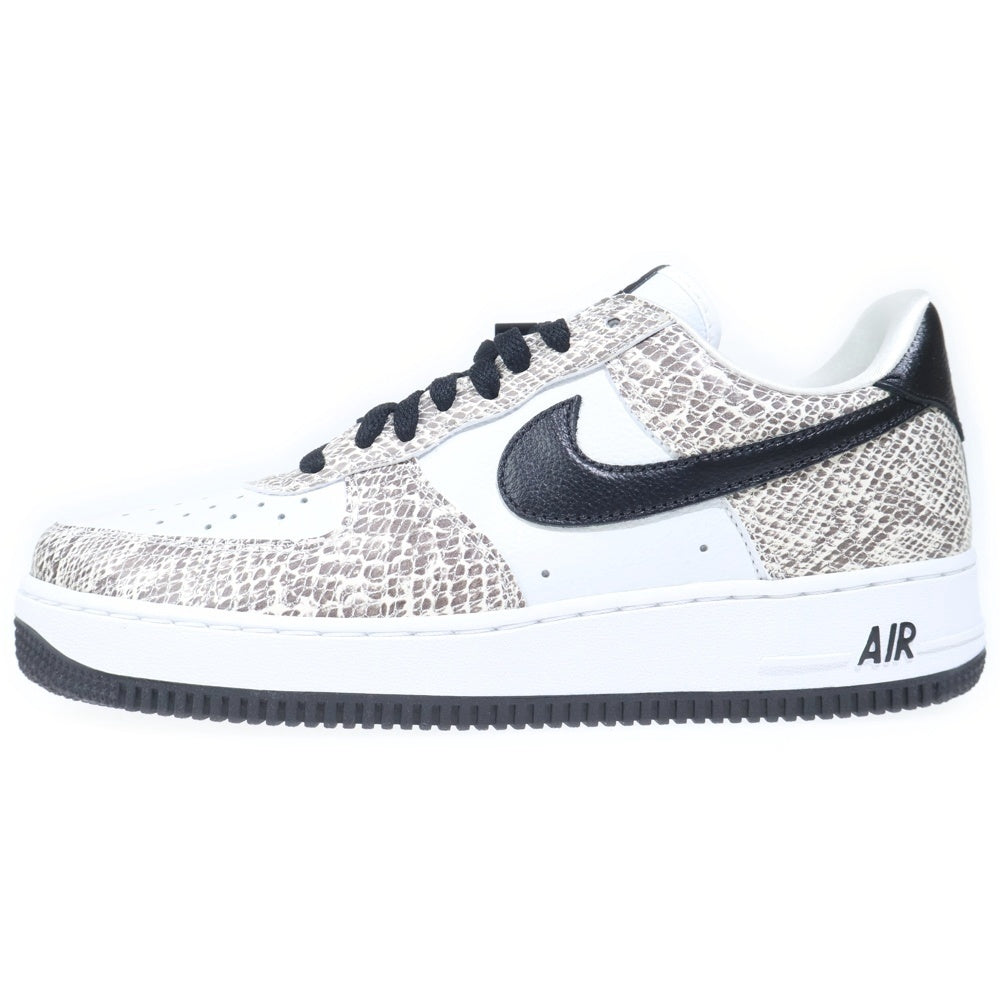 NIKE(ナイキ) AIR FORCE 1 LOW COCOA SNAKE エアフォース1 ロー ココアスネーク ローカットスニーカー ホワイト US8/26cm 845053-104