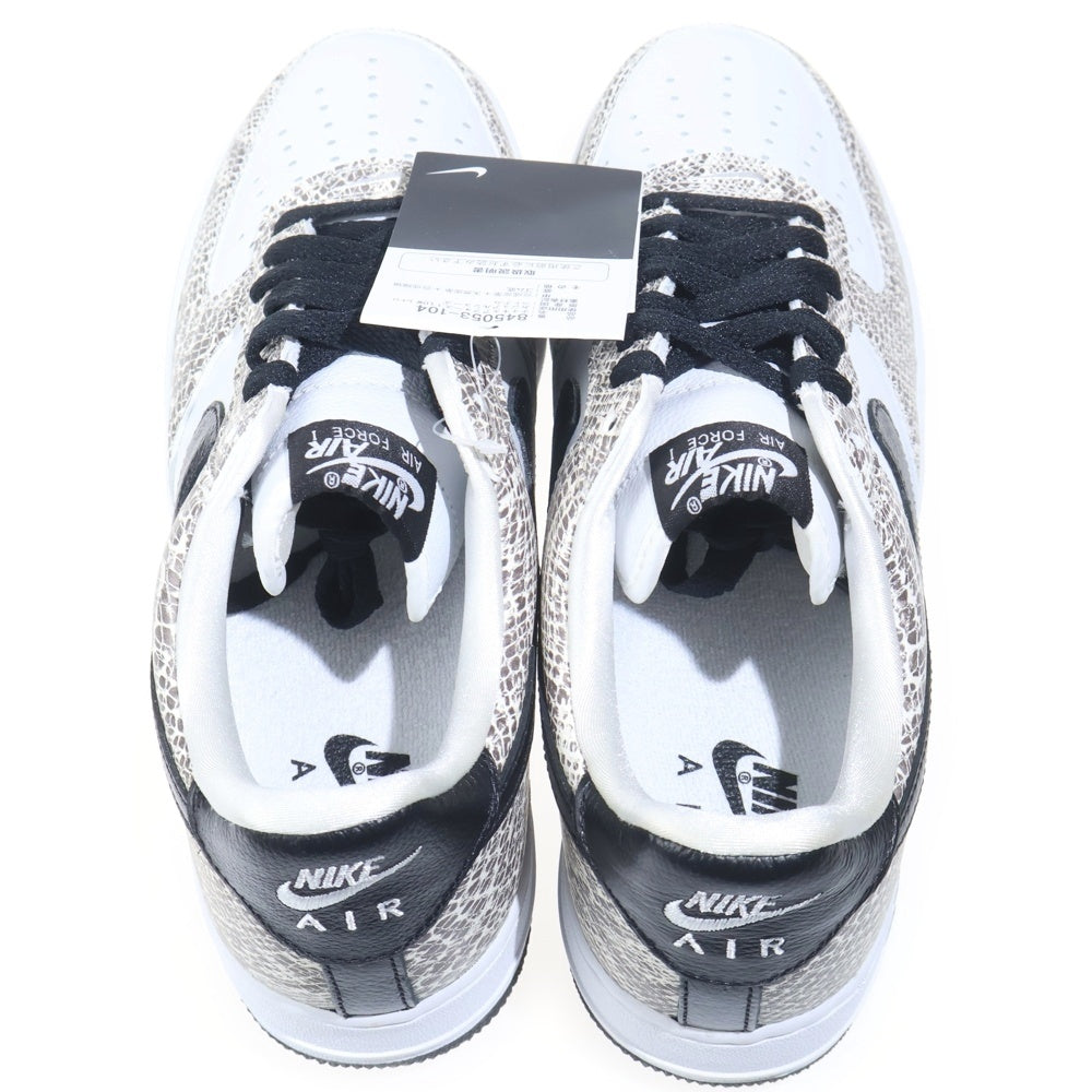 NIKE(ナイキ) AIR FORCE 1 LOW COCOA SNAKE エアフォース1 ロー ココアスネーク ローカットスニーカー ホワイト US8/26cm 845053-104