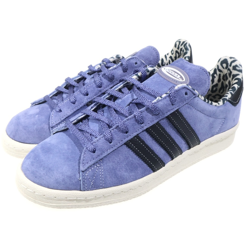 adidas(アディダス) ×XLARGE CONSORTIUM CAMPUS 80 エクストララージ コンソシーアム キャンパス 80 ローカットスニーカー パープル US8.5/26.5cm GW3247