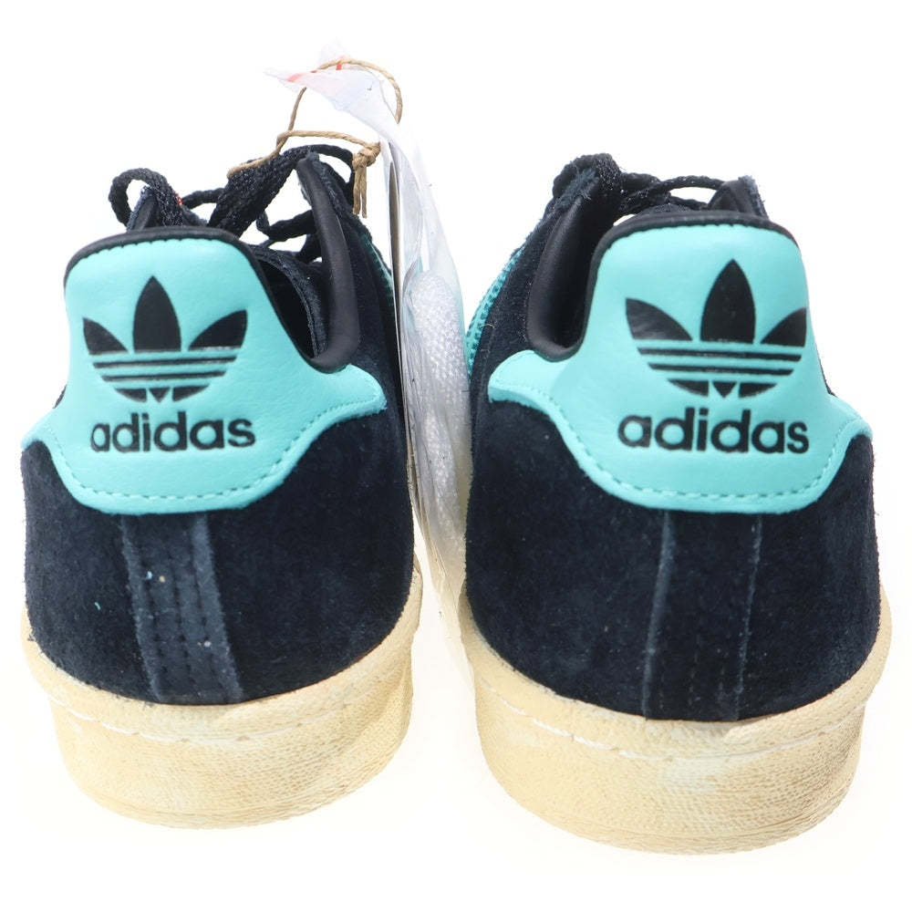 adidas(アディダス) ×WIND AND SEA×atomos CAMPUS 80 ×ウィンダンシー ×アトモス キャンパス 80 ローカットスニーカー ブラック US8.5/26.5cm GX3952