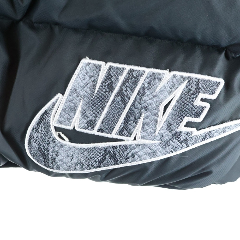 SUPREME(シュプリーム) 21SS ×NIKE Reversible Puffy Jack リバーシル パフィー ジップアップ ダウンジャケット ブラック DB0494-010
