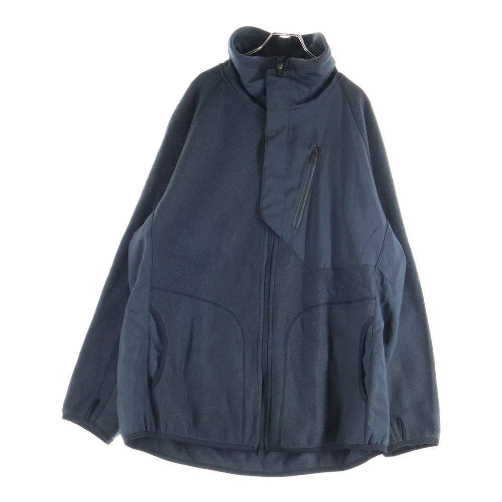 Y-3(ワイスリー) 20AW FLEECE TRACK JACKET フリース トラック ジップアップ ジャケット グレー GK4376