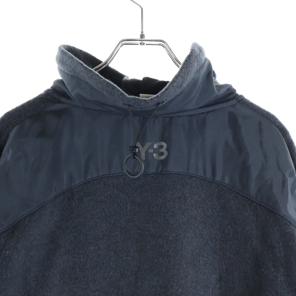 Y-3(ワイスリー) 20AW FLEECE TRACK JACKET フリース トラック ジップアップ ジャケット グレー GK4376