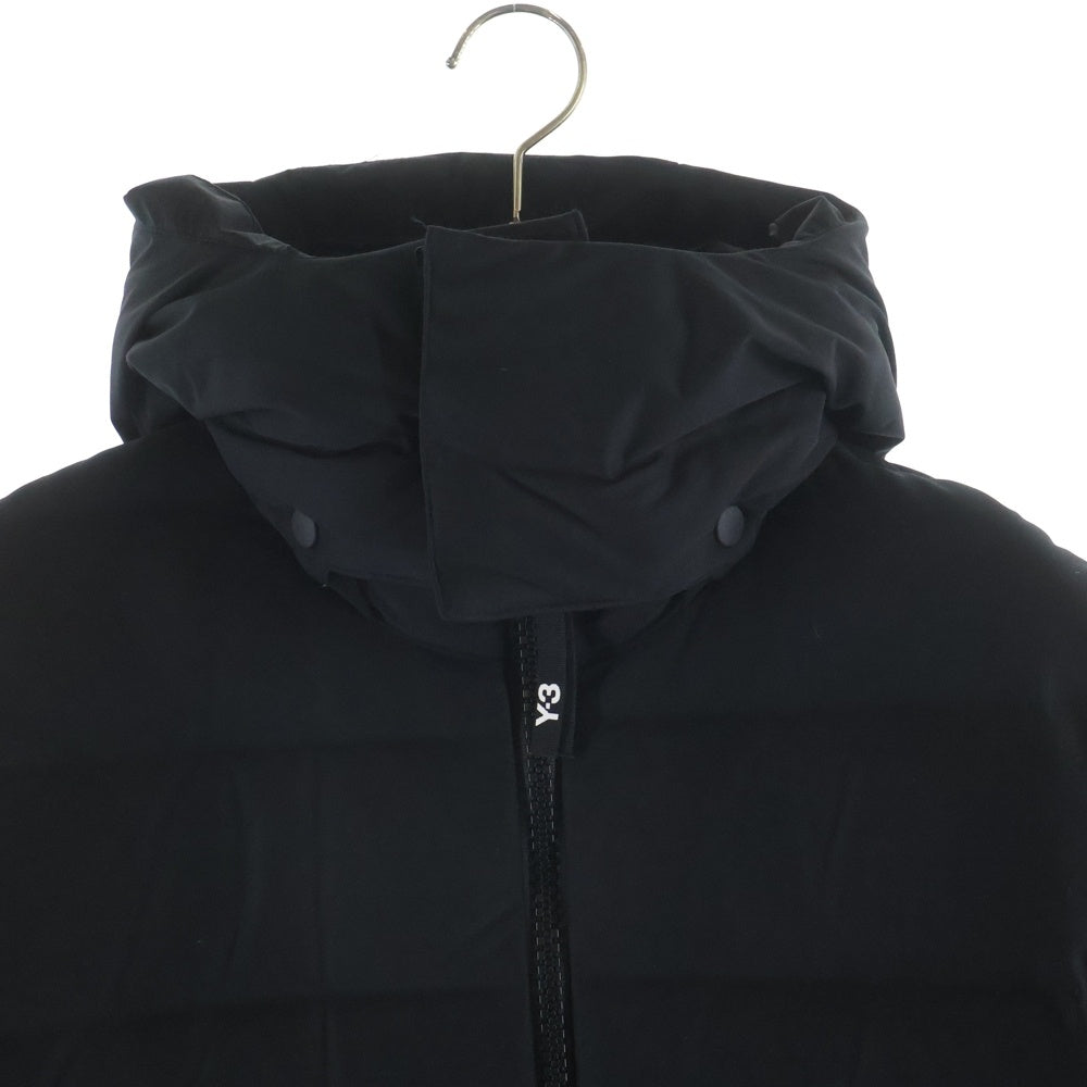Y-3(ワイスリー) SEAMLESS DOWN HOODED JACKET シームレス ダウン フーデッド ジャケット ブラック FJ0442