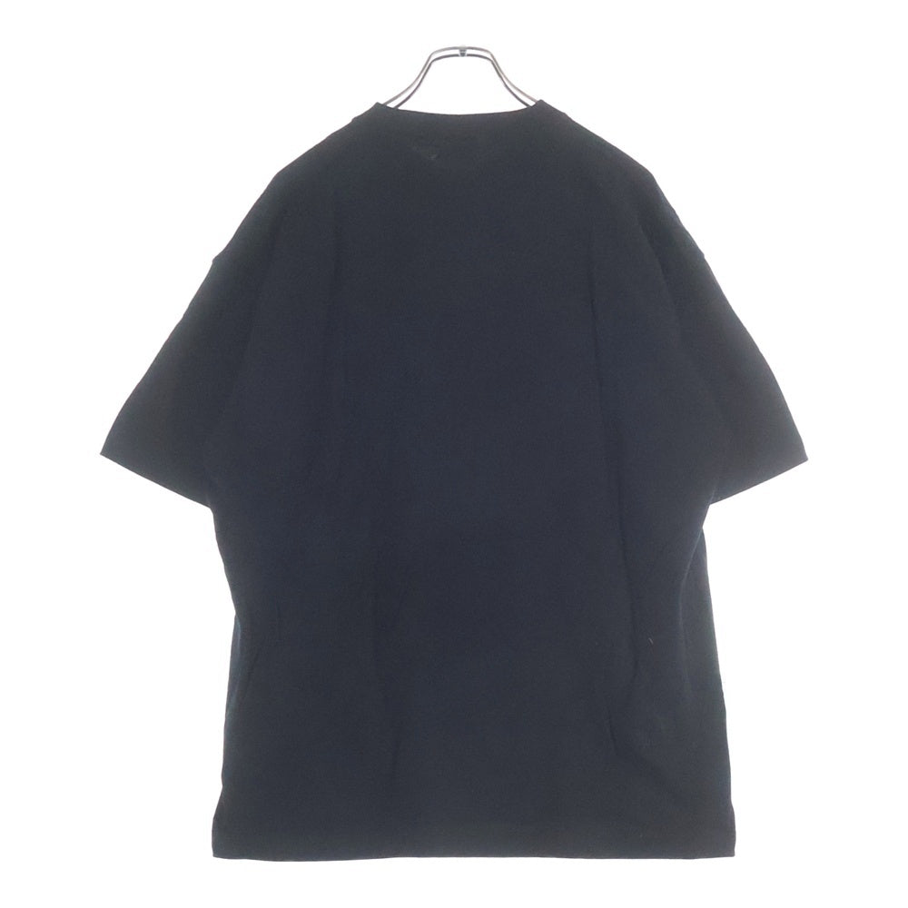 VETEMENTS(ヴェトモン) 19AW LOGO PRINTED TEE ロゴプリント クルーネック 半袖Tシャツ カットソー ブラック UAH20TR611