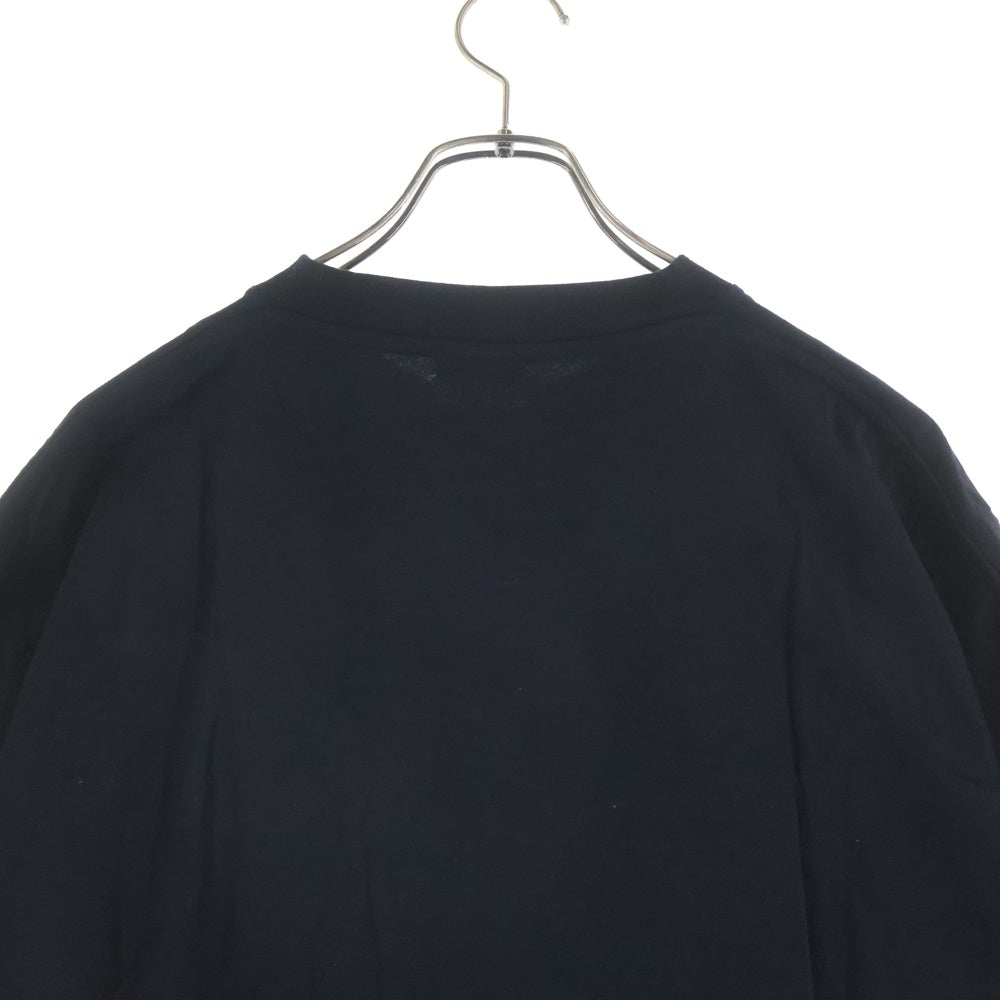 VETEMENTS(ヴェトモン) 19AW LOGO PRINTED TEE ロゴプリント クルーネック 半袖Tシャツ カットソー ブラック UAH20TR611