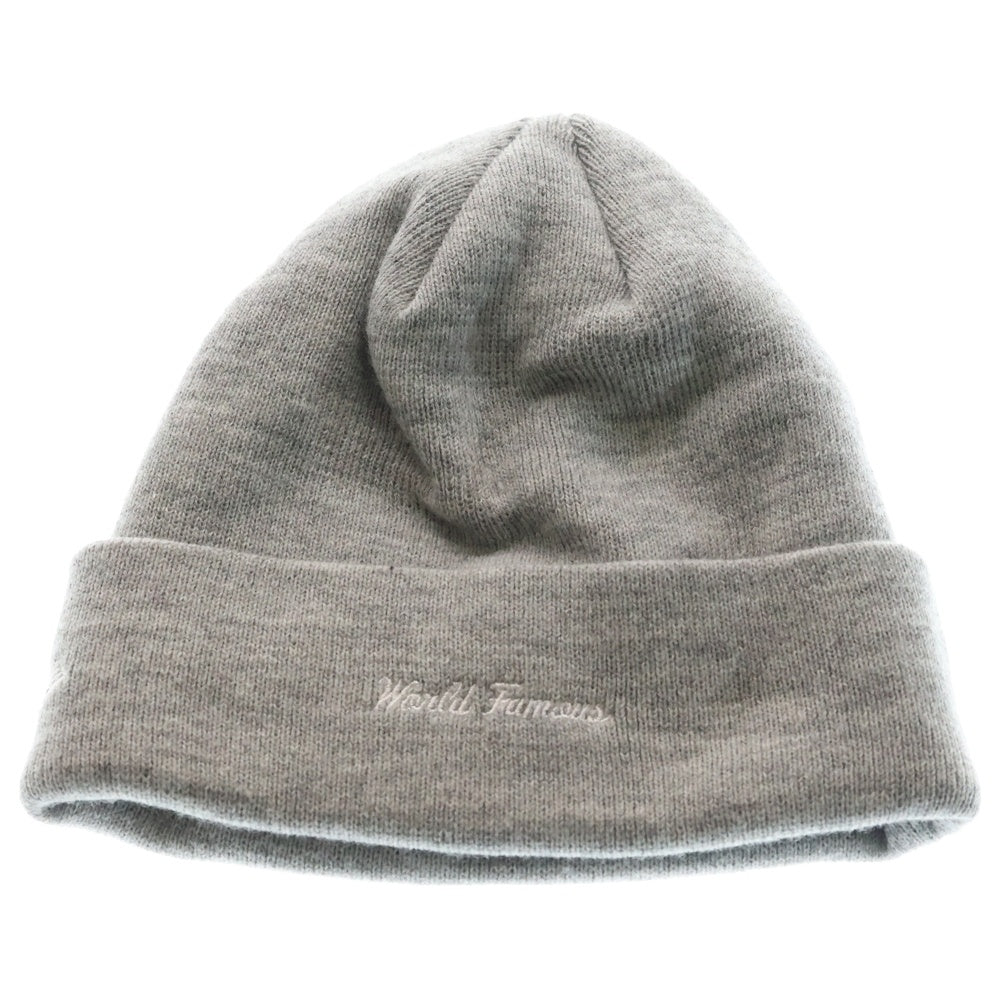 SUPREME(シュプリーム) 19AW Bandana Box Logo Beanie バンダナ ボックスロゴ ビーニー ニットキャップ グレー