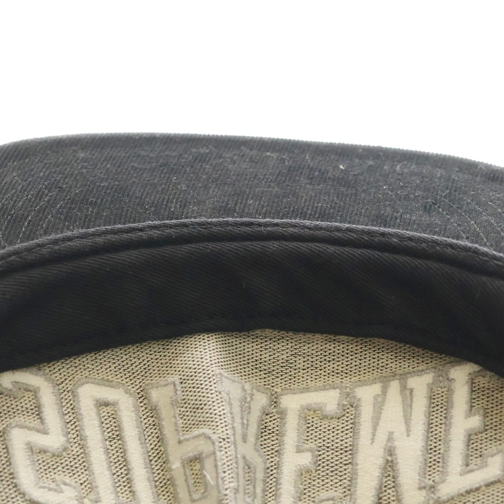 SUPREME(シュプリーム) 17SS ×Champion 5-Panel Cap チャンピオン コーデュロイ 5パネルキャップ ブラック