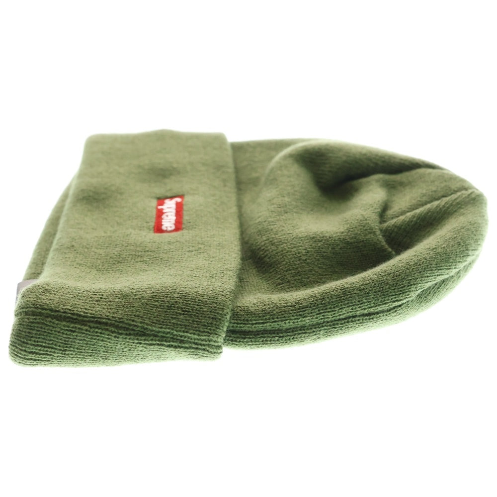 SUPREME(シュプリーム) 20AW ×Yohji Yamamoto New Era Beanie ヨウジヤマモト ニューエラ ロゴ刺繍ビーニー ニット帽 帽子 カーキ
