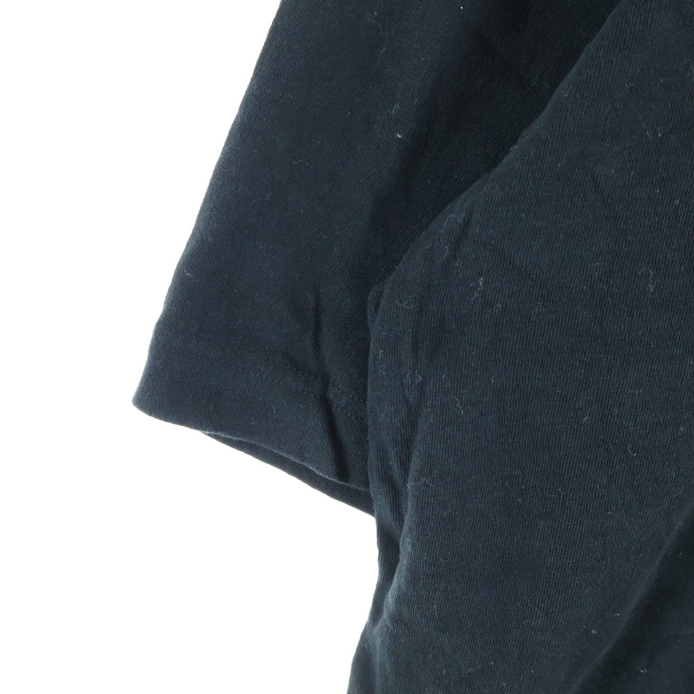 Y-3(ワイスリー) 20SS DISTRESSED SIGNATURE TEE ディストレス シグネーチャー クルーネック 半袖Tシャツ カットソー ブラック FQ4114